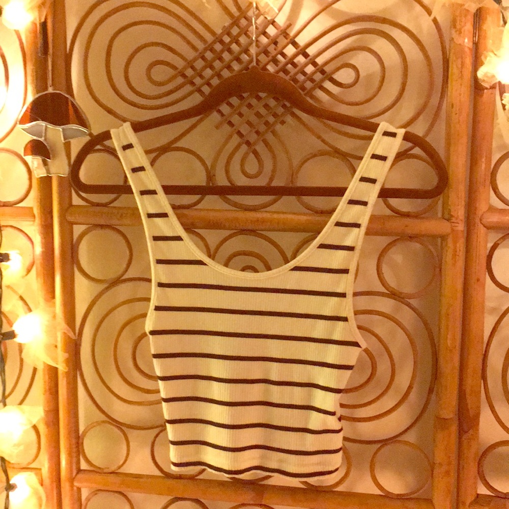 TOPSHOP crop tank top